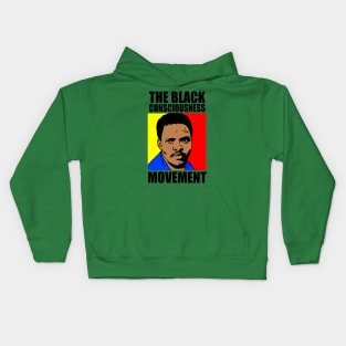 Black Consciousness Movement (BCM)-Steve Biko Kids Hoodie